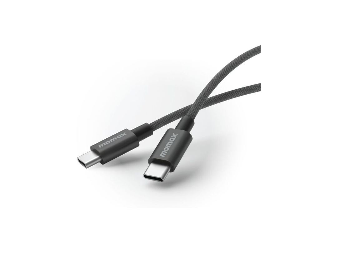 Buy Momax Elite 60W USB-C to USB-C Cable 1.5m Fast Charging Black in Qatar Buy Momax Elite 60W USB-C to USB-C Cable 1.5m Fast Charging Black in Qatar